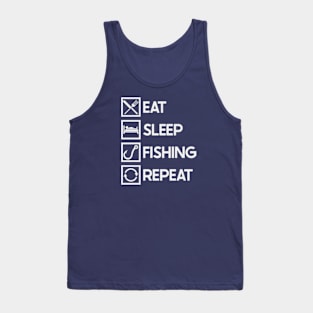 Eat Sleep Fishing Tank Top